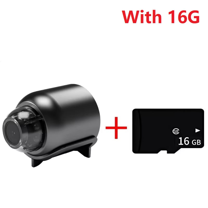 Stealthguard X5 Mini: Smart Wifi Camera with Sound Detection & App Control